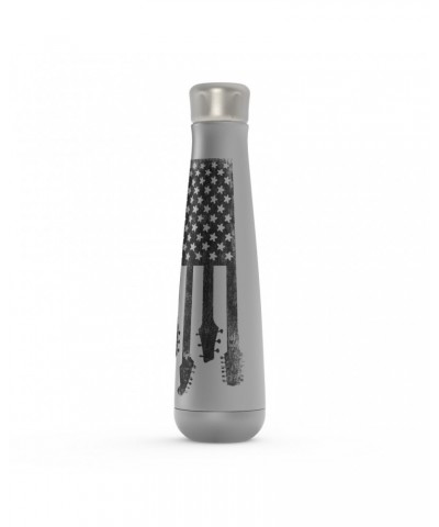 Music Life Water Bottle | Flag Guitar Water Bottle $10.70 Drinkware