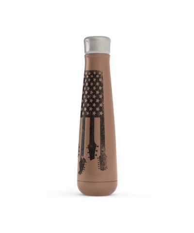 Music Life Water Bottle | Flag Guitar Water Bottle $10.70 Drinkware