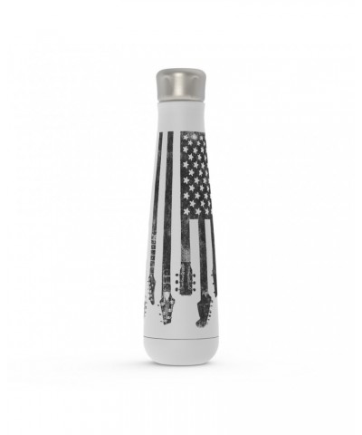 Music Life Water Bottle | Flag Guitar Water Bottle $10.70 Drinkware