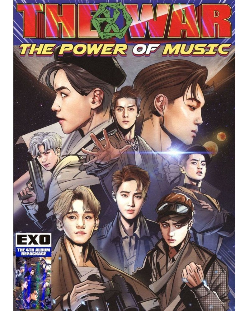 EXO VOL 4. REPACKAGE (THE WAR: THE POWER OF MUSIC) KOREAN VERSION CD $19.94 CD