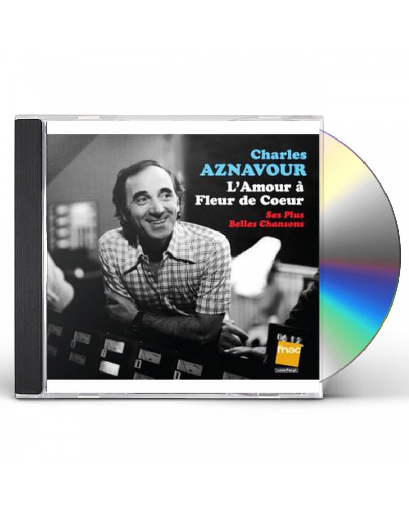 Charles Aznavour A L'Amour A Fleur De Coeur CD $13.50 CD