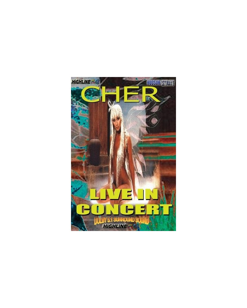 Cher LIVE IN CONCERT DVD $8.09 Videos