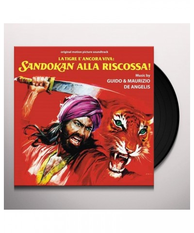 Guido & Maurizio De Angelis LA TIGRA E ANCORA VIVA: SANDOKAN ALLA RISCOSSA Vinyl Record $4.41 Vinyl