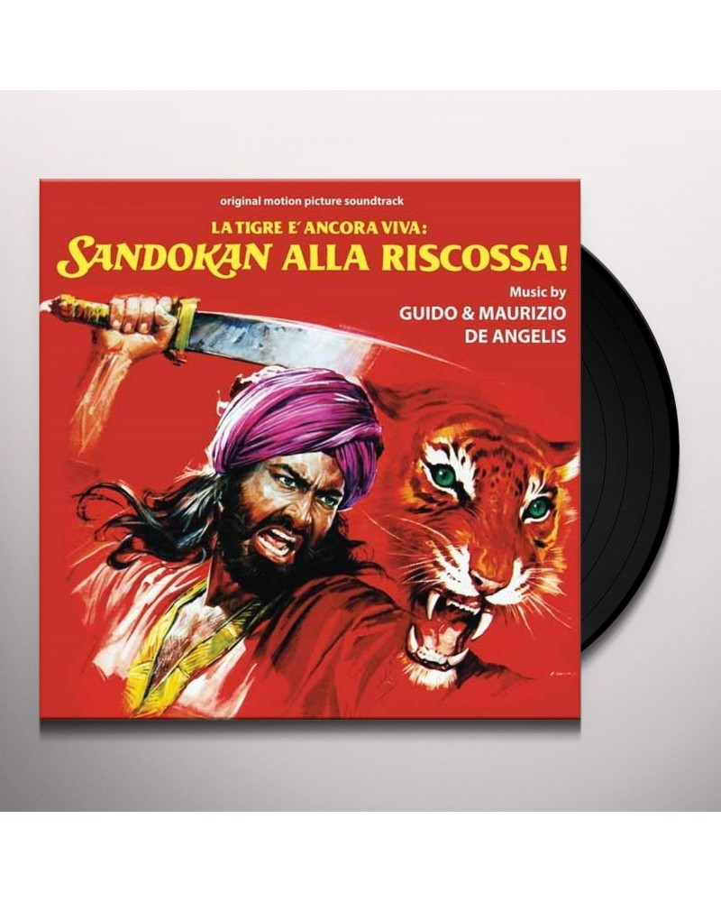 Guido & Maurizio De Angelis LA TIGRA E ANCORA VIVA: SANDOKAN ALLA RISCOSSA Vinyl Record $4.41 Vinyl