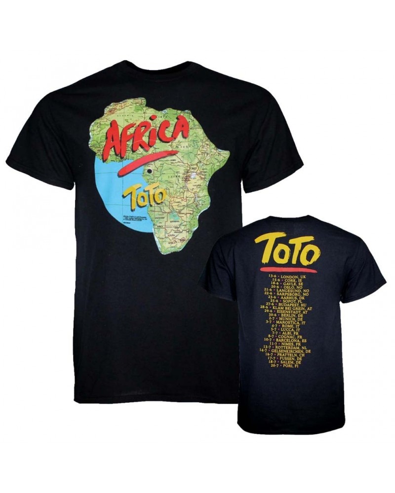 TOTO T Shirt | Toto Africa Tour T-Shirt $10.33 Shirts