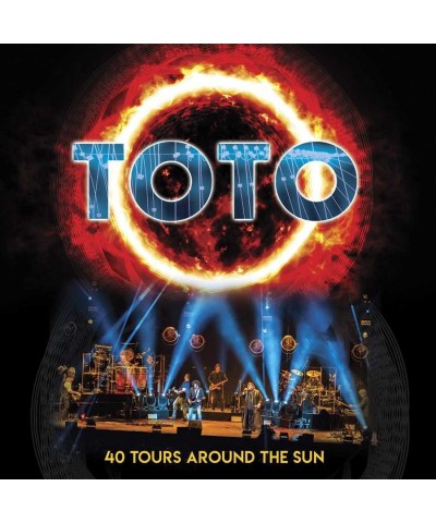 TOTO 40 TOURS AROUND THE SUN (3 LP)(BLUE/ORANGE STARBURST SWIRL VINYL) Vinyl Record $10.18 Vinyl