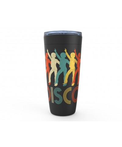 Music Life Viking Tumbler | Colorful Disco Design Distressed Tumbler $7.64 Drinkware