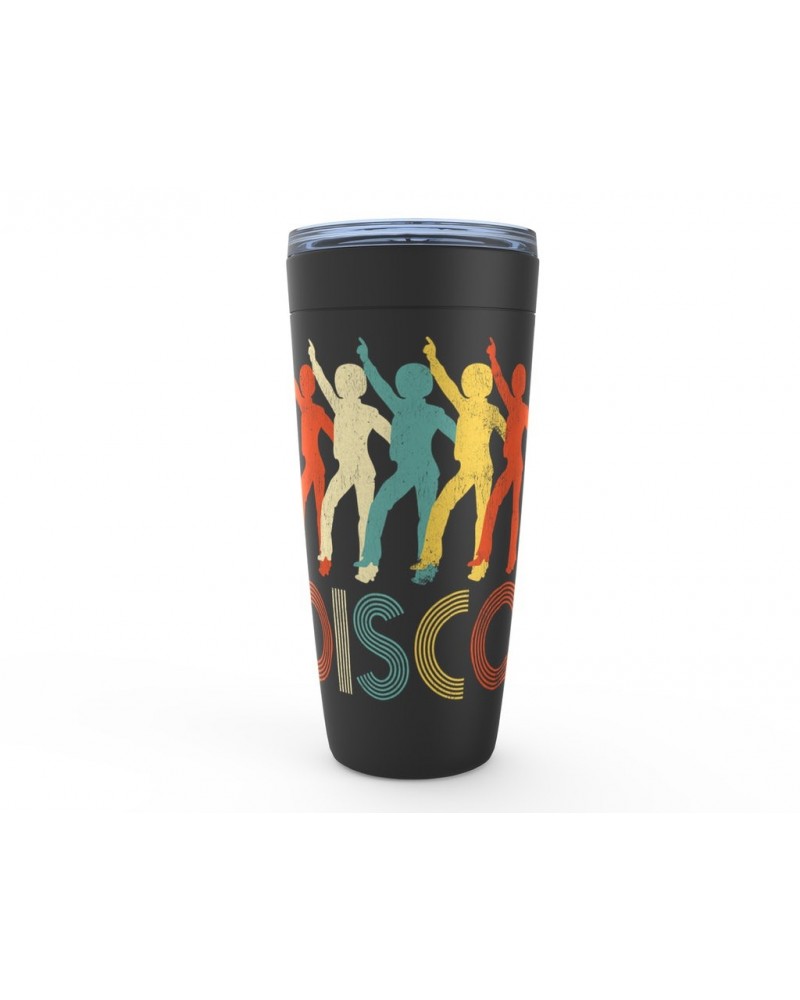 Music Life Viking Tumbler | Colorful Disco Design Distressed Tumbler $7.64 Drinkware