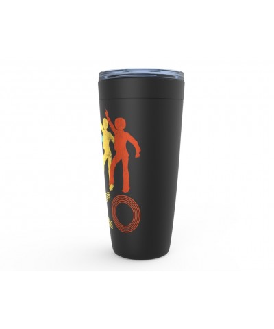 Music Life Viking Tumbler | Colorful Disco Design Distressed Tumbler $7.64 Drinkware