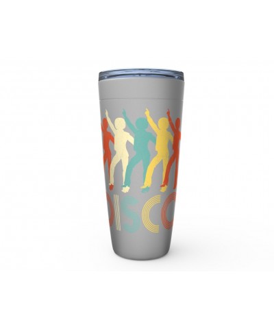 Music Life Viking Tumbler | Colorful Disco Design Distressed Tumbler $7.64 Drinkware