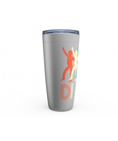 Music Life Viking Tumbler | Colorful Disco Design Distressed Tumbler $7.64 Drinkware