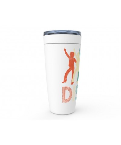 Music Life Viking Tumbler | Colorful Disco Design Distressed Tumbler $7.64 Drinkware