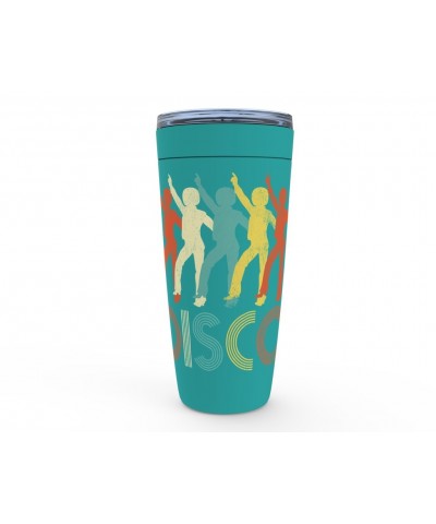 Music Life Viking Tumbler | Colorful Disco Design Distressed Tumbler $7.64 Drinkware