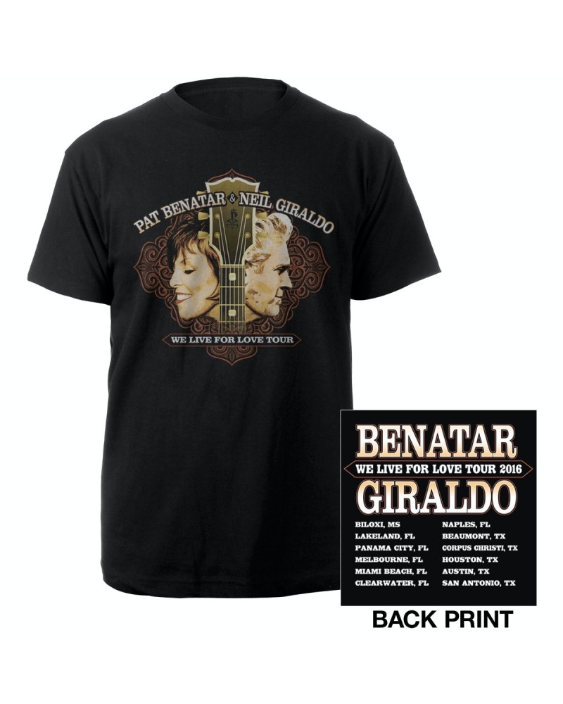 Pat Benatar & Neil Giraldo We live For Love Tour Tee $7.75 Shirts