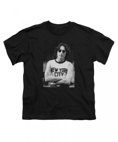 John Lennon Youth Tee | NEW YORK Youth T Shirt $8.63 Kids