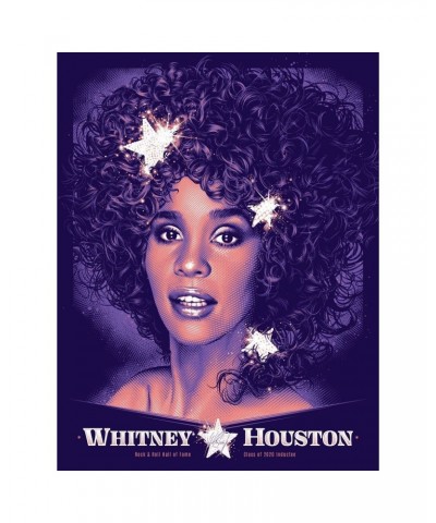 Whitney Houston Hall of Fame Poster (Main Edition) $8.54 Decor