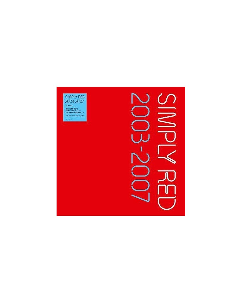 Simply Red 2003-2007 Vinyl Record $9.67 Vinyl