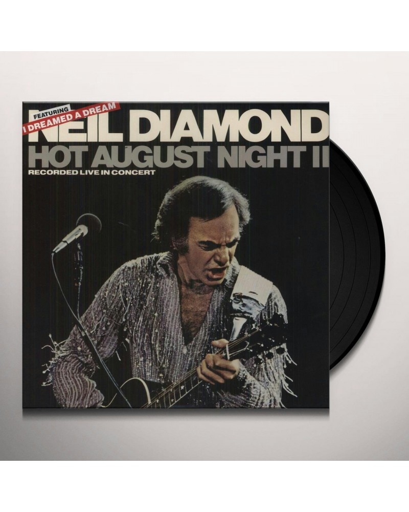 Neil Diamond HOT AUGUST NIGHT 2 Vinyl Record $12.82 Vinyl