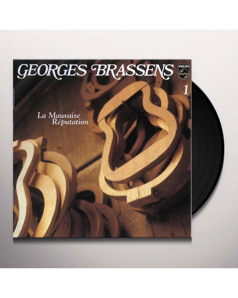 Georges Brassens LA MAUVAISE REPUTATION Vinyl Record $6.99 Vinyl