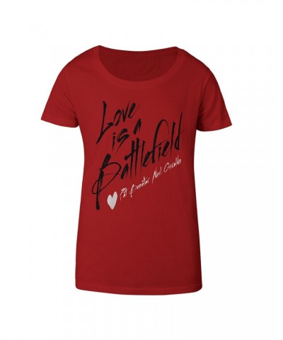 Pat Benatar & Neil Giraldo Battlefield Ladies Scoopneck tee $9.99 Shirts