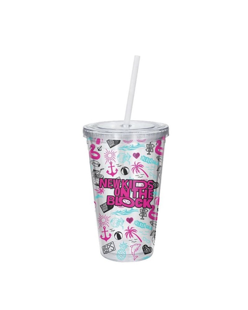 New Kids On The Block Cruise 2023 Tumbler $9.16 Drinkware