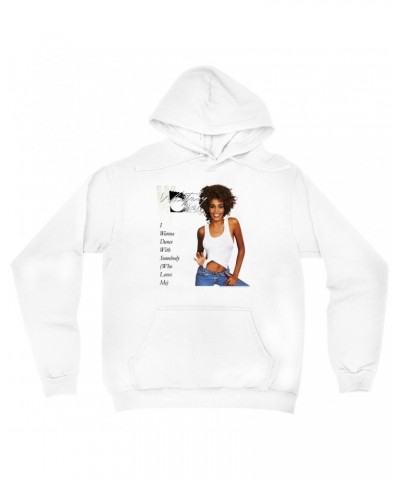 Whitney Houston Hoodie | I Wanna Dance With Somebody Album Cover Hoodie $5.94 Sweatshirts