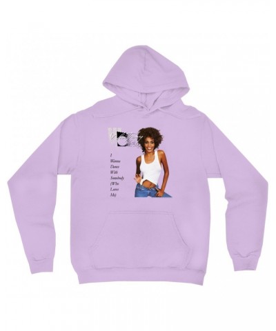 Whitney Houston Hoodie | I Wanna Dance With Somebody Album Cover Hoodie $5.94 Sweatshirts