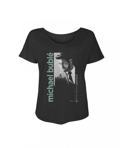 Michael Bublé Higher World Tour Ladies T-Shirt $9.49 Shirts