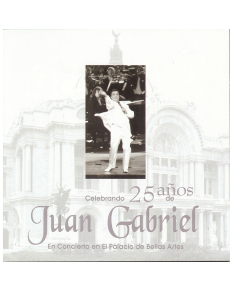 Juan Gabriel Celebracion De 25 Anos De Gabriel En Bellas Artes 2CD [Import] $20.39 CD