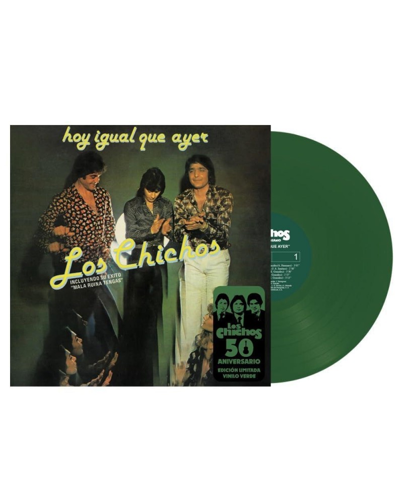 Los Chichos Hoy Igual Que Ayer (50th Anniversary / Green) Vinyl Record $12.47 Vinyl