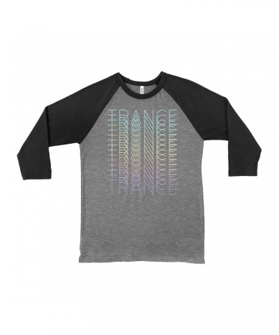 Music Life 3/4 Sleeve Baseball Tee | In Trance Shirt $5.85 Shirts