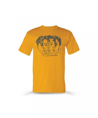 Greyson Chance Overlapping Portrait Tee (Gold) $4.96 Shirts