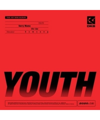 DKB YOUTH CD $4.34 CD