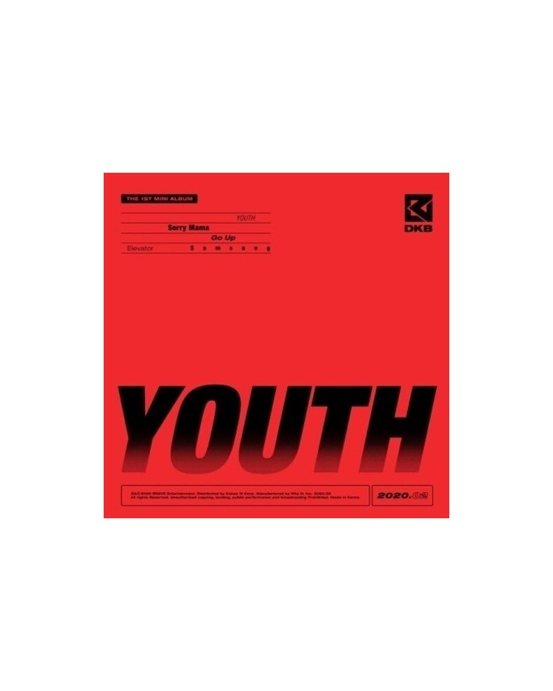 DKB YOUTH CD $4.34 CD