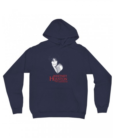 Whitney Houston Hoodie | I Will Always Love You Logo And Photo Hoodie $21.43 Sweatshirts