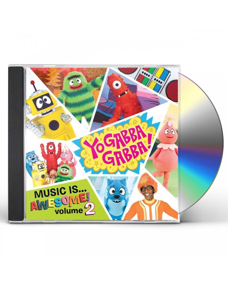 Yo Gabba Gabba Music Is Awesome Volume 2 CD $10.78 CD