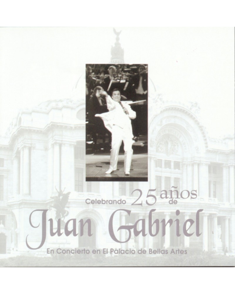 Juan Gabriel CELEBRACION DE 25 ANOS DE GABRIEL EN BELLAS ARTES CD $9.21 CD