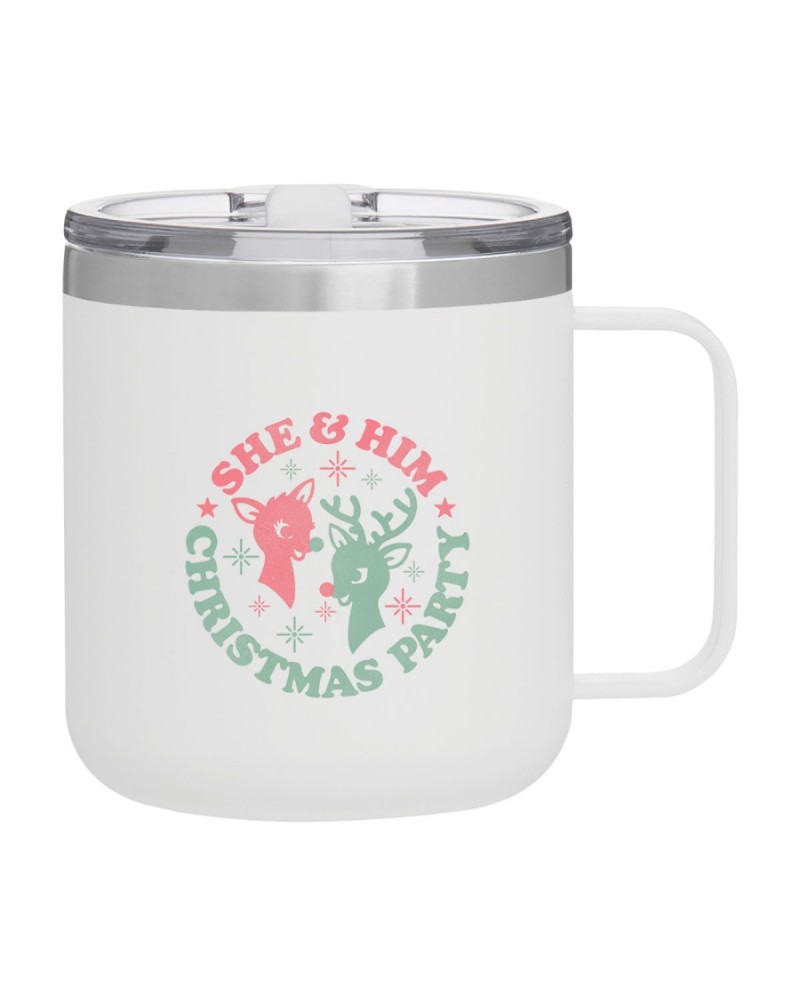 She & Him Premium Insulated Mug $10.92 Drinkware