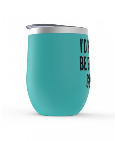 Music Life Wine Tumbler | I'd Rather Be Playing Guitar Stemless Wine Tumbler $5.93 Drinkware