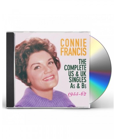 Connie Francis COMPLETE US SINGLES AS & BS 1955-62 CD $18.26 CD