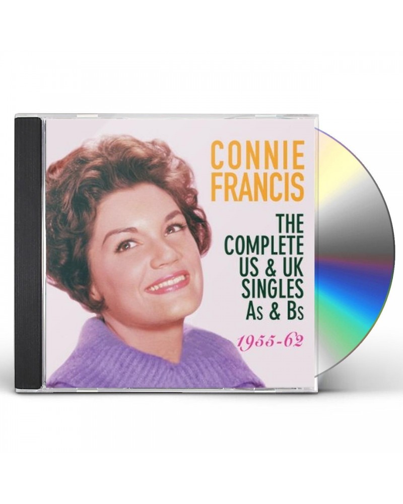 Connie Francis COMPLETE US SINGLES AS & BS 1955-62 CD $18.26 CD