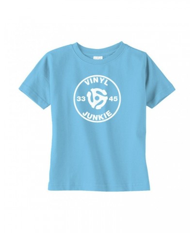 Music Life Toddler T-shirt | Vinyl Junkie Toddler Tee $18.24 Shirts