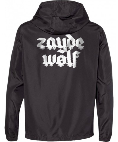 Zayde Wølf New Logo Black Windbreaker (Pre-Order) $7.49 Outerwear