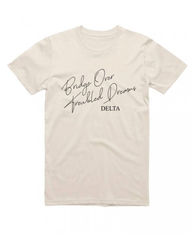 Delta Goodrem Bridge Over Troubled Dreams Script Tee $4.65 Shirts