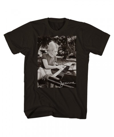 Lady Gaga T-Shirt | Joanne Piano Portrait Shirt $7.44 Shirts