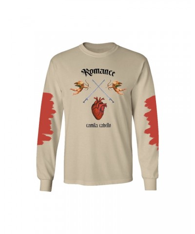 Camila Cabello Heart Sand Stone Long Sleeve Tee $6.71 Shirts