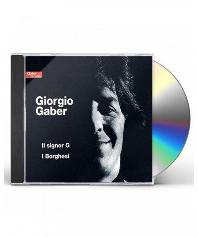 Giorgio Gaber IL SIGNOR G / I BORGHESI CD $33.60 CD