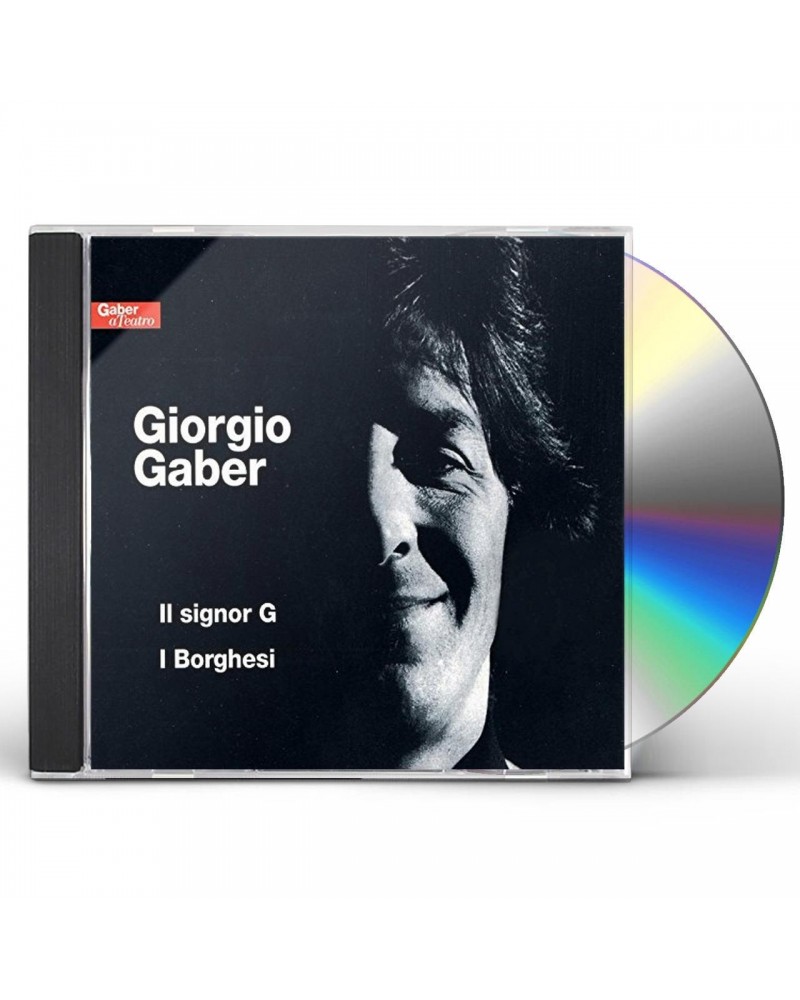 Giorgio Gaber IL SIGNOR G / I BORGHESI CD $33.60 CD