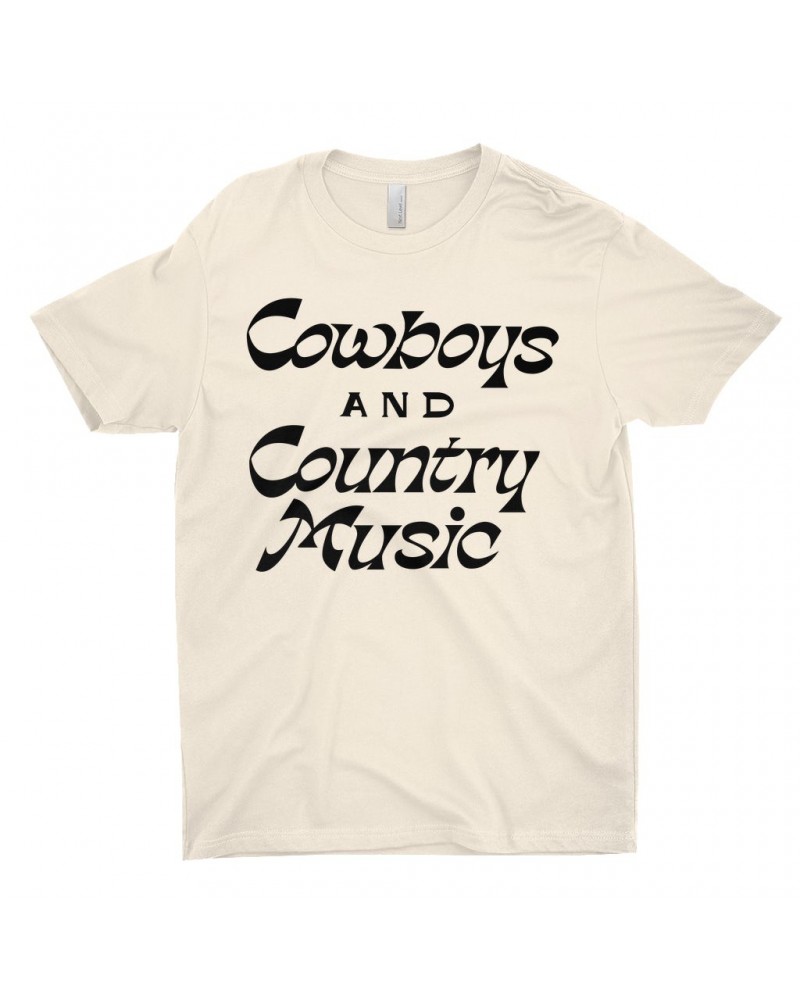 Music Life T-Shirt | Cowboys And Country Music Shirt $7.19 Shirts