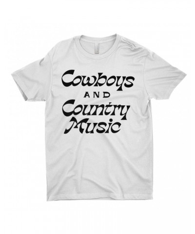 Music Life T-Shirt | Cowboys And Country Music Shirt $7.19 Shirts